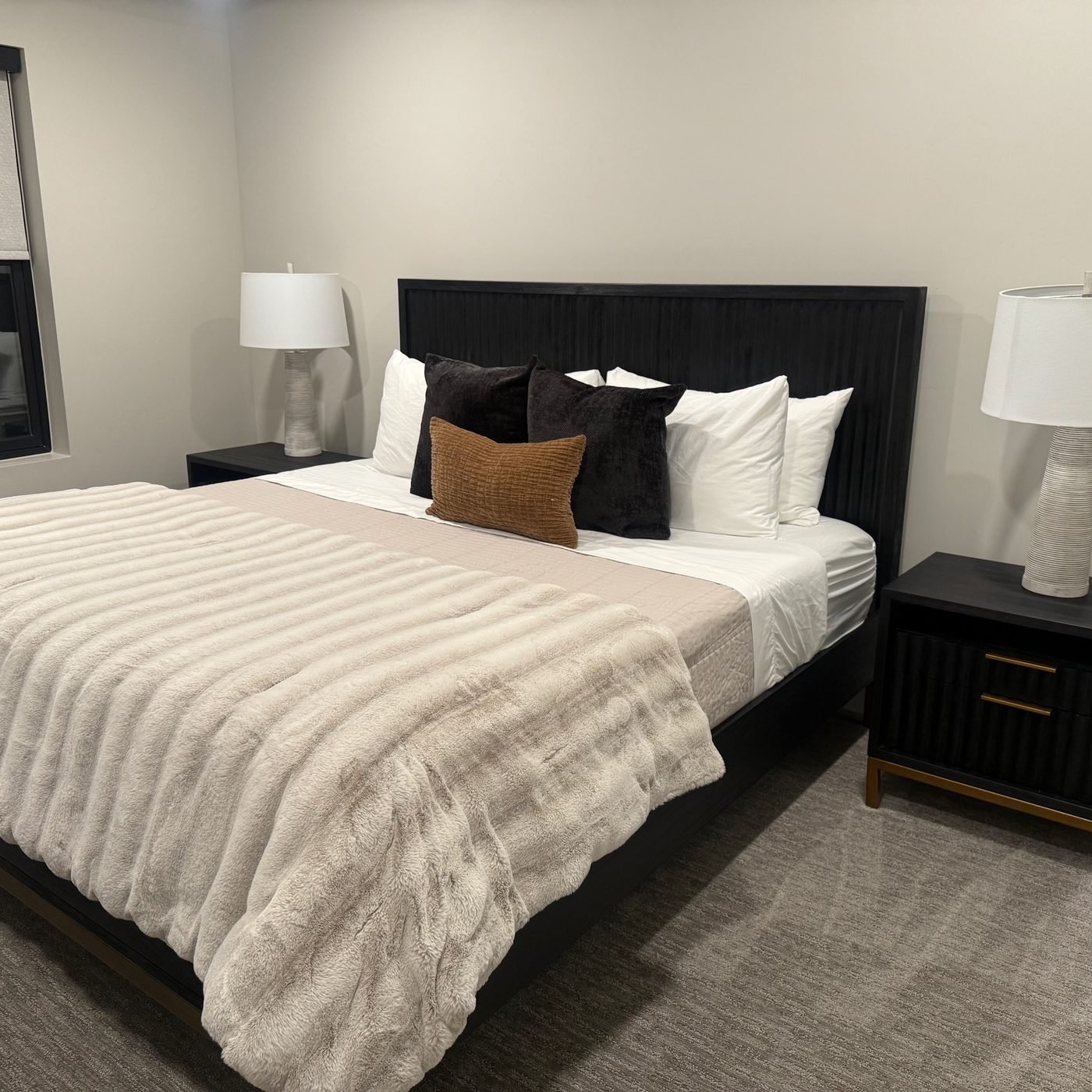 Completed turnover — primary bedroom